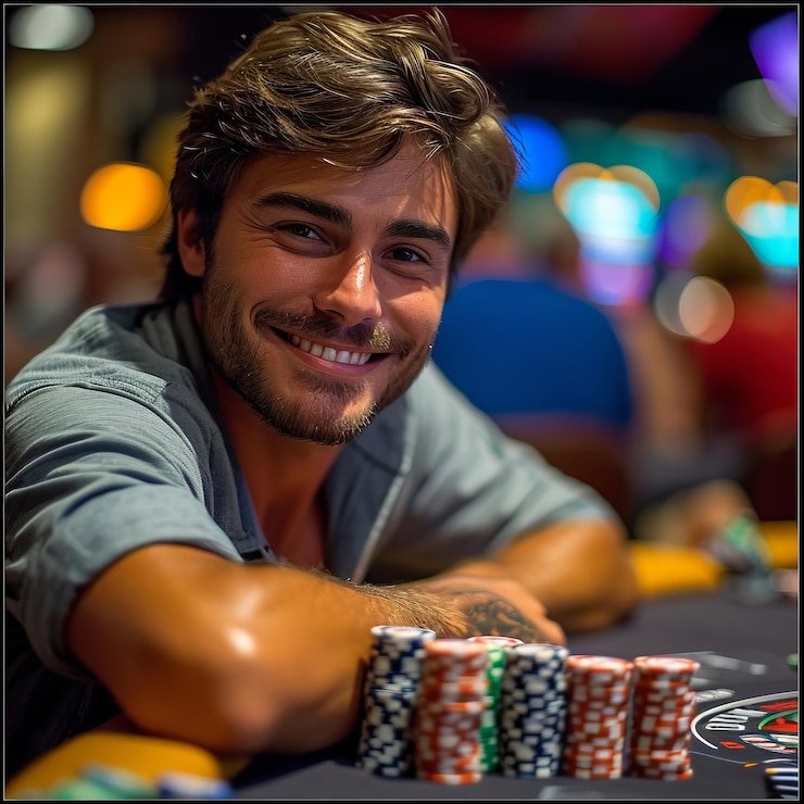 Players enthusiastically using mobile devices to place bets and enjoy casino games on 1605 platform